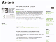 Tablet Screenshot of picssel.com